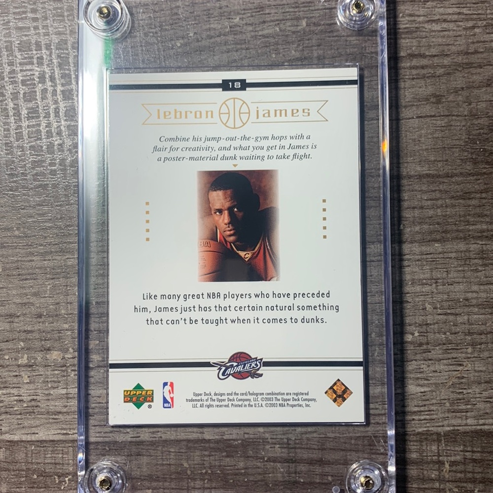 Lebron James Rookie Card - Picture 2 of 2